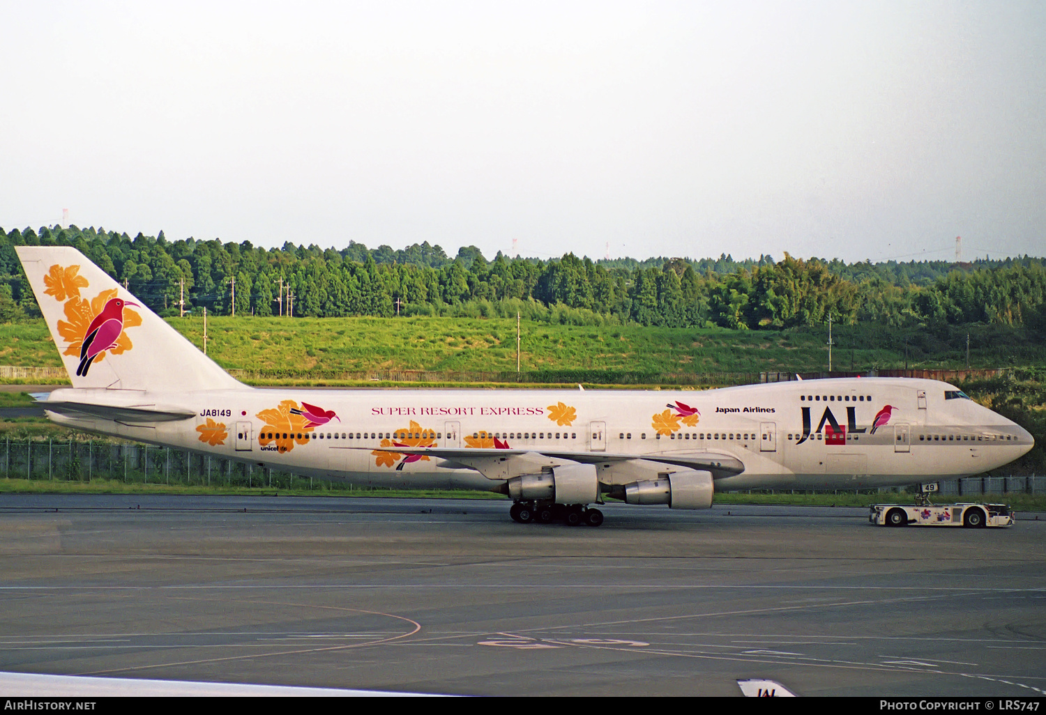 Aircraft Photo of JA8149 | Boeing 747-246B | Japan Airlines - JAL | AirHistory.net #319796