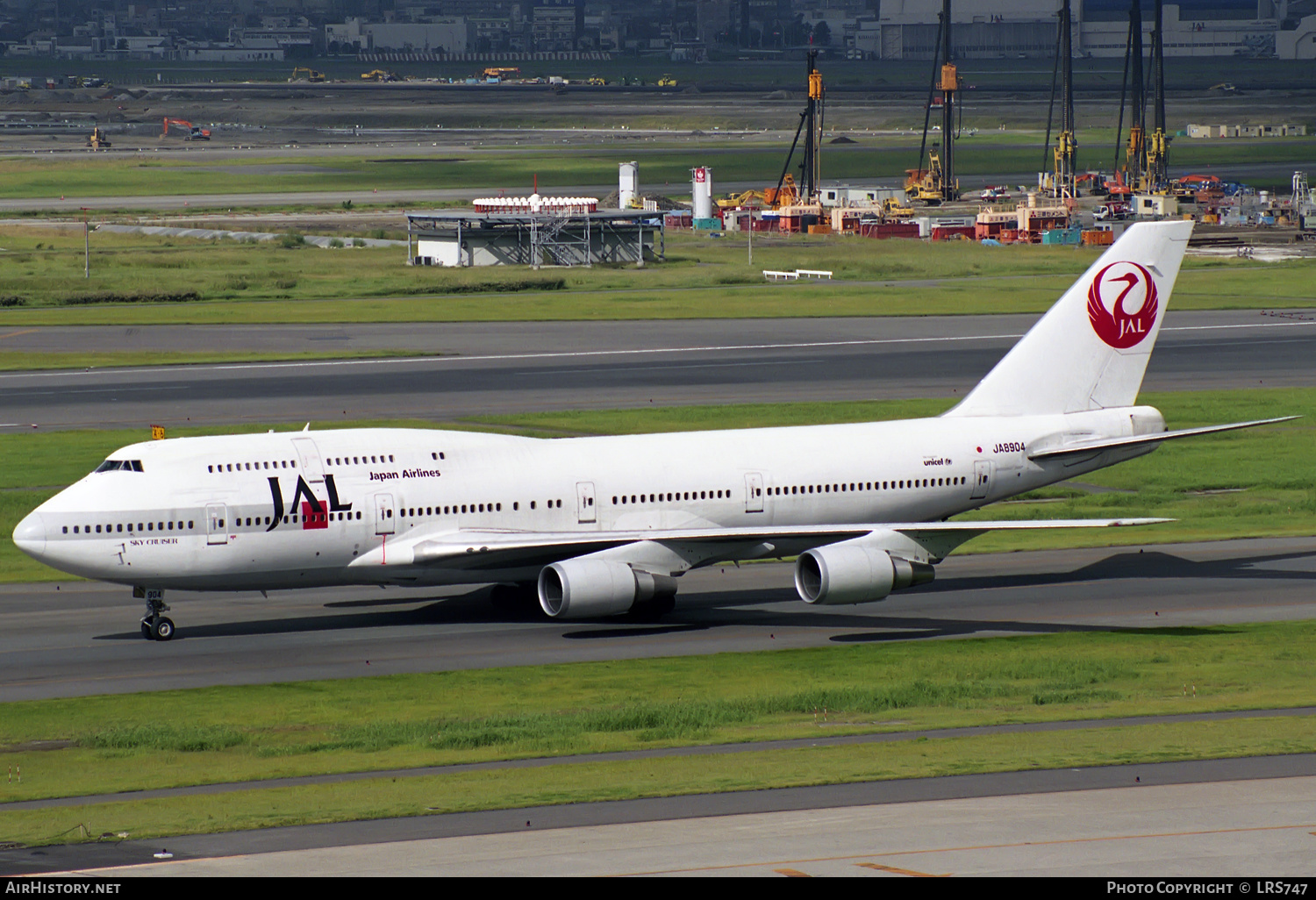 Aircraft Photo of JA8904 | Boeing 747-446D | Japan Airlines - JAL | AirHistory.net #319804