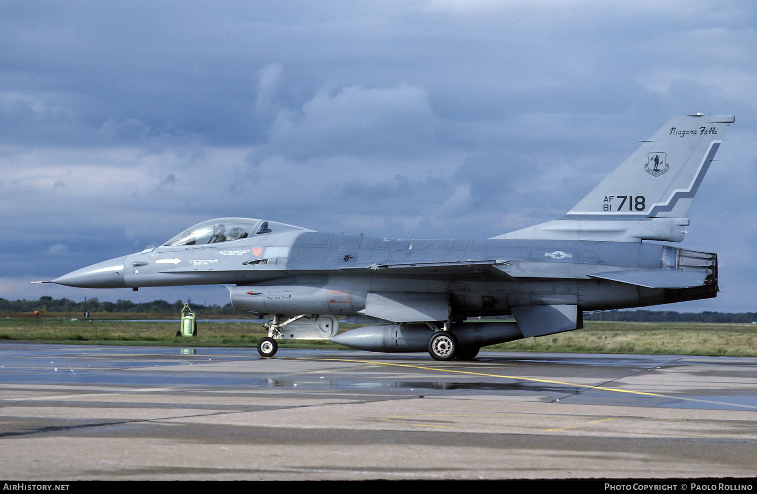Aircraft Photo of 81-0718 / AF81-718 | General Dynamics F-16A/ADF Fighting Falcon | USA - Air Force | AirHistory.net #319825