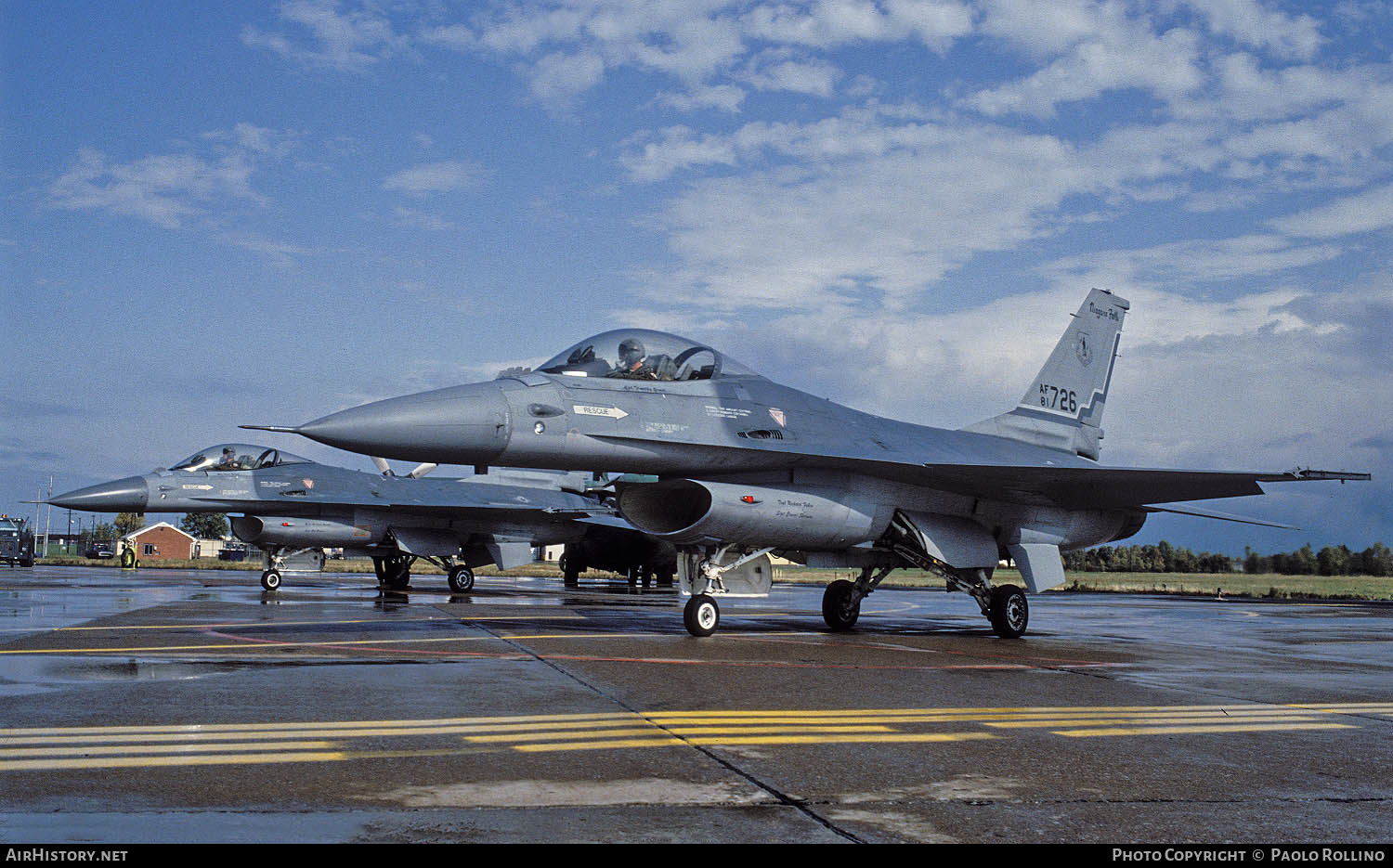 Aircraft Photo of 81-0726 / AF81-726 | General Dynamics F-16A/ADF Fighting Falcon | USA - Air Force | AirHistory.net #319826