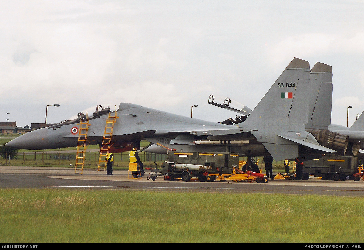 Aircraft Photo of SB044 | Sukhoi Su-30MKI | India - Air Force | AirHistory.net #319827