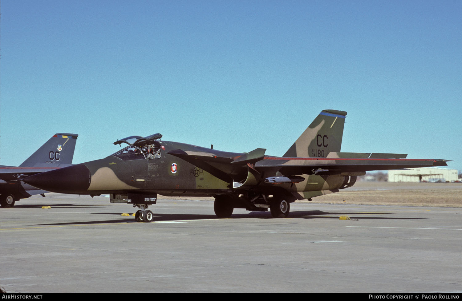 Aircraft Photo of 74-0180 / AF74-180 | General Dynamics F-111F Aardvark | USA - Air Force | AirHistory.net #319839