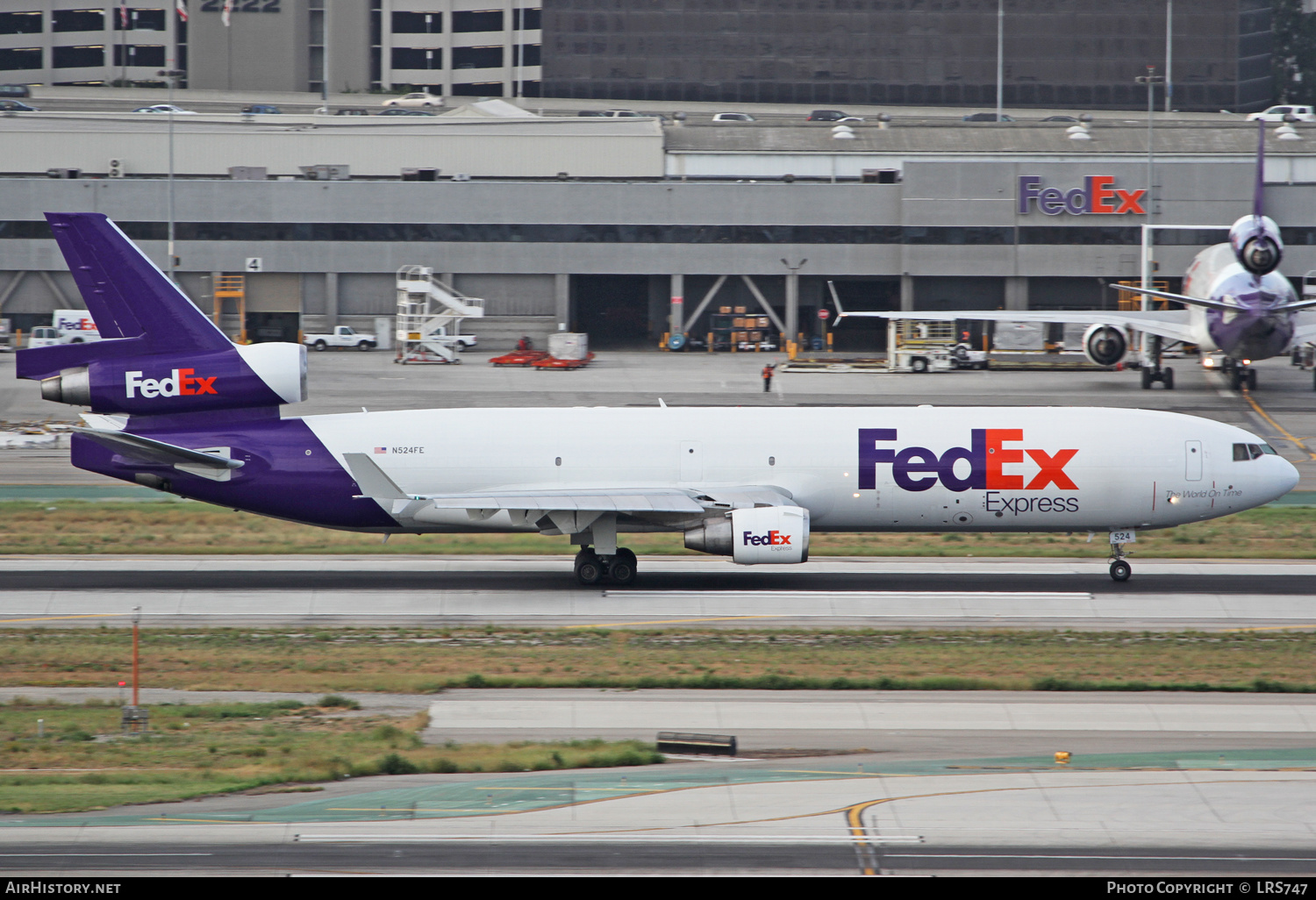 Aircraft Photo of N524FE | McDonnell Douglas MD-11/F | FedEx Express - Federal Express | AirHistory.net #319843