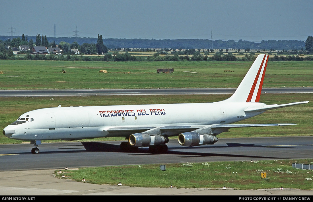 Aircraft Photo of OB-1244 | Douglas DC-8-55F | Aeronaves del Peru | AirHistory.net #319844
