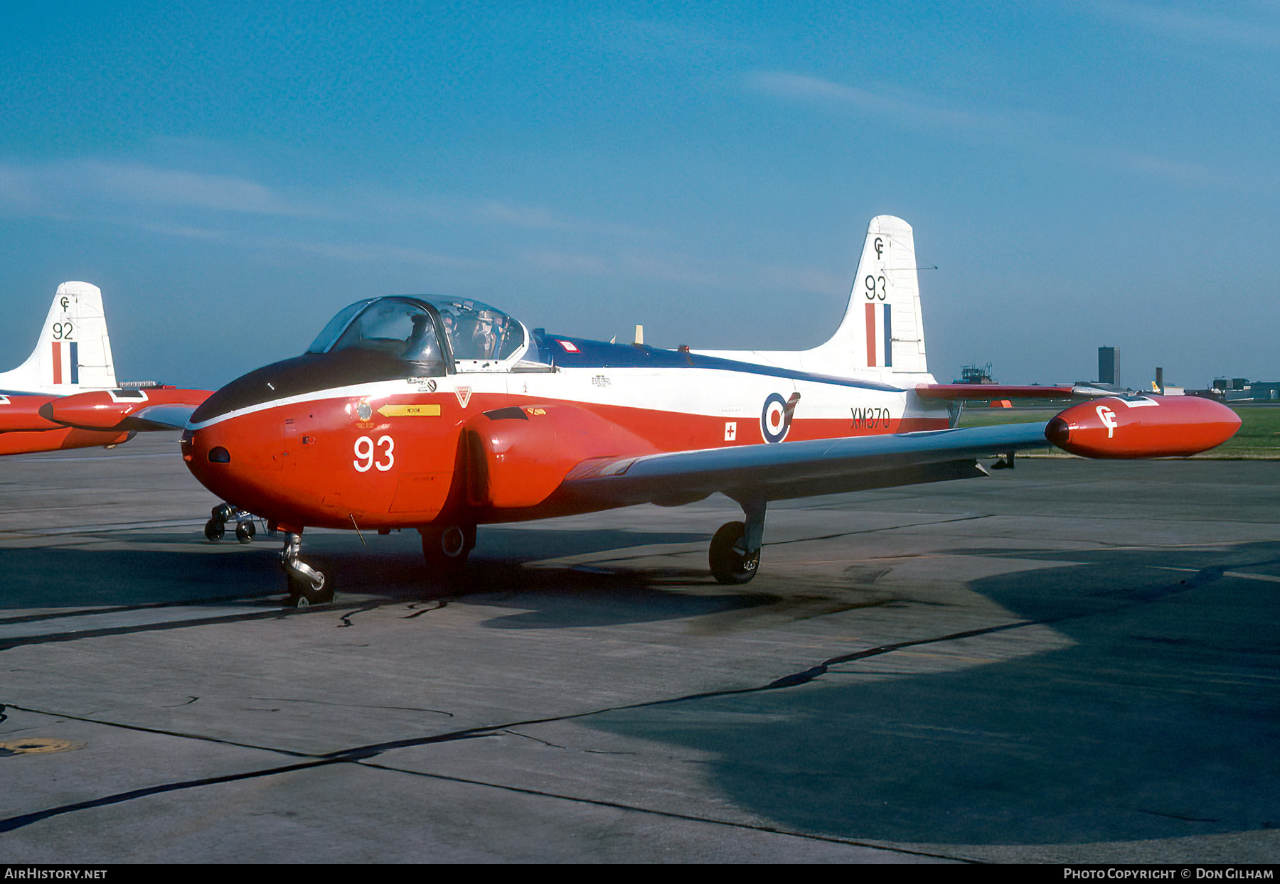 Aircraft Photo of XM370 | Hunting P.84 Jet Provost T3 | UK - Air Force | AirHistory.net #319849