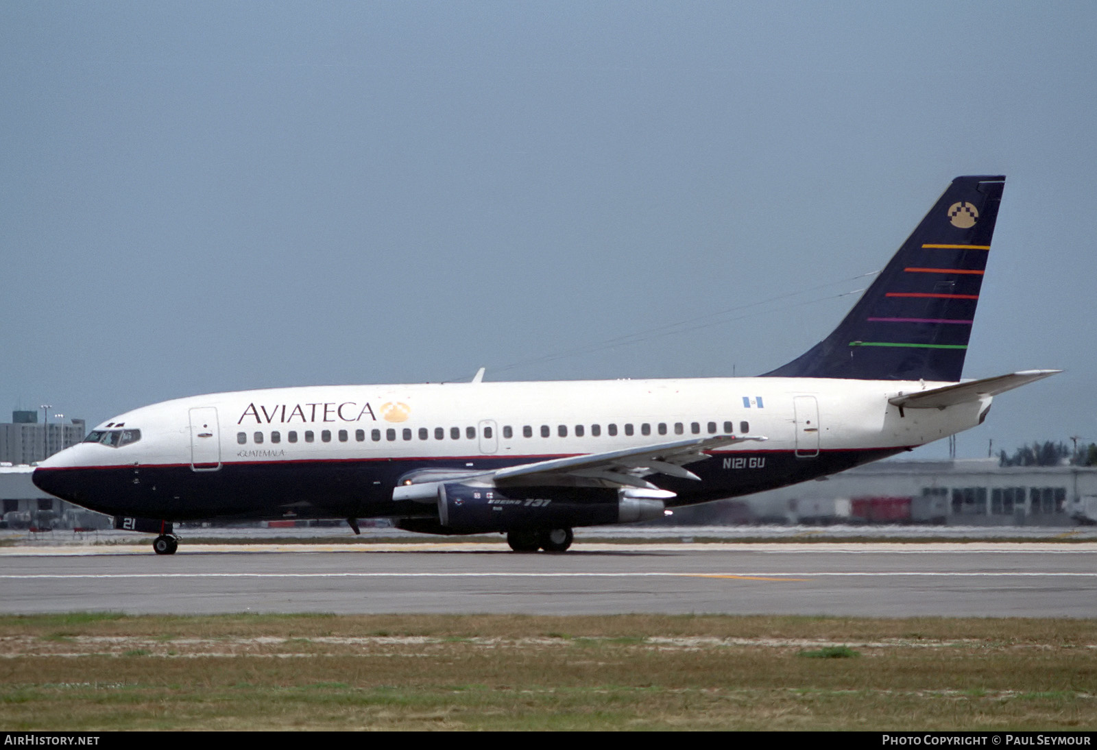 Aircraft Photo of N121GU | Boeing 737-2H6/Adv | Aviateca | AirHistory.net #319851