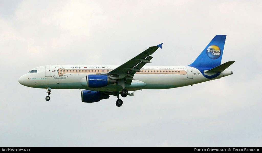 Aircraft Photo of OO-TCJ | Airbus A320-214 | Thomas Cook Airlines | AirHistory.net #319869