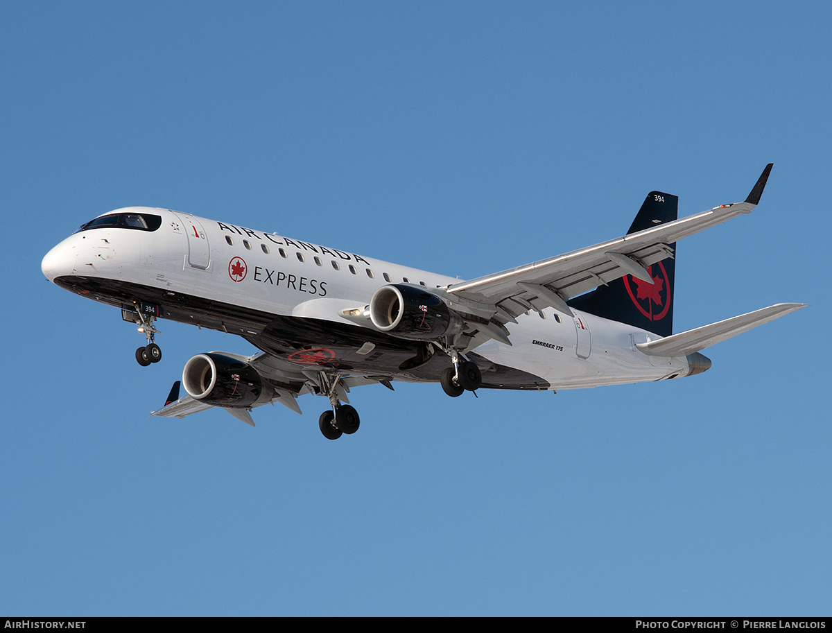 Aircraft Photo of C-FRQP | Embraer 175LR (ERJ-170-200LR) | Air Canada Express | AirHistory.net #319878