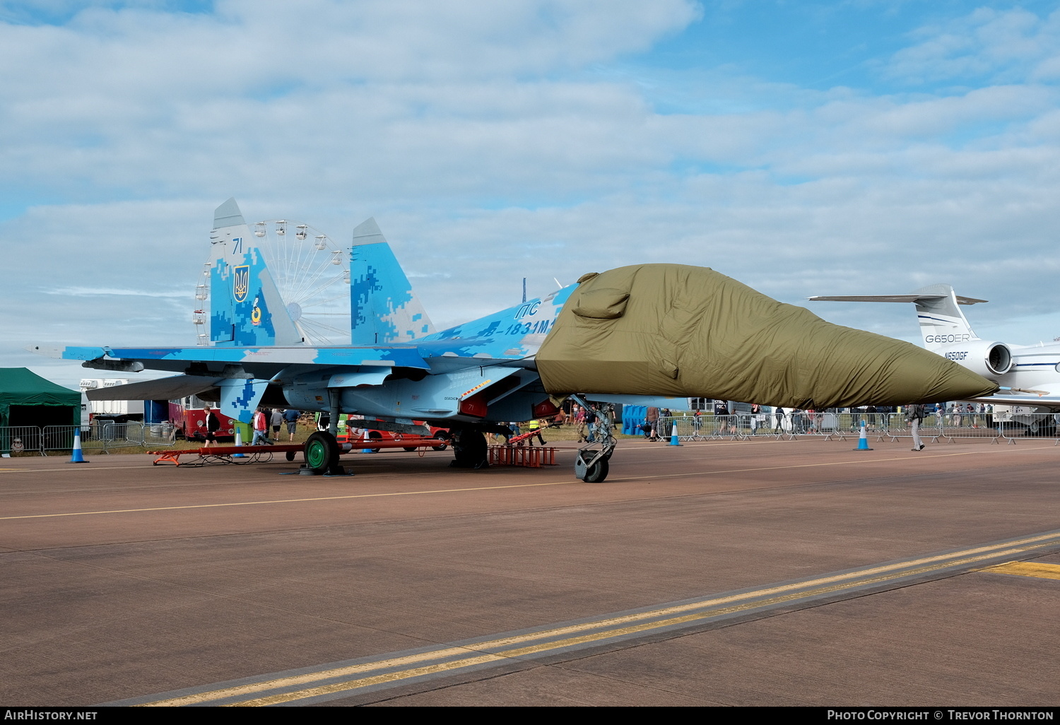 Aircraft Photo of 71 blue | Sukhoi Su-27UBM1 | Ukraine - Air Force | AirHistory.net #319880