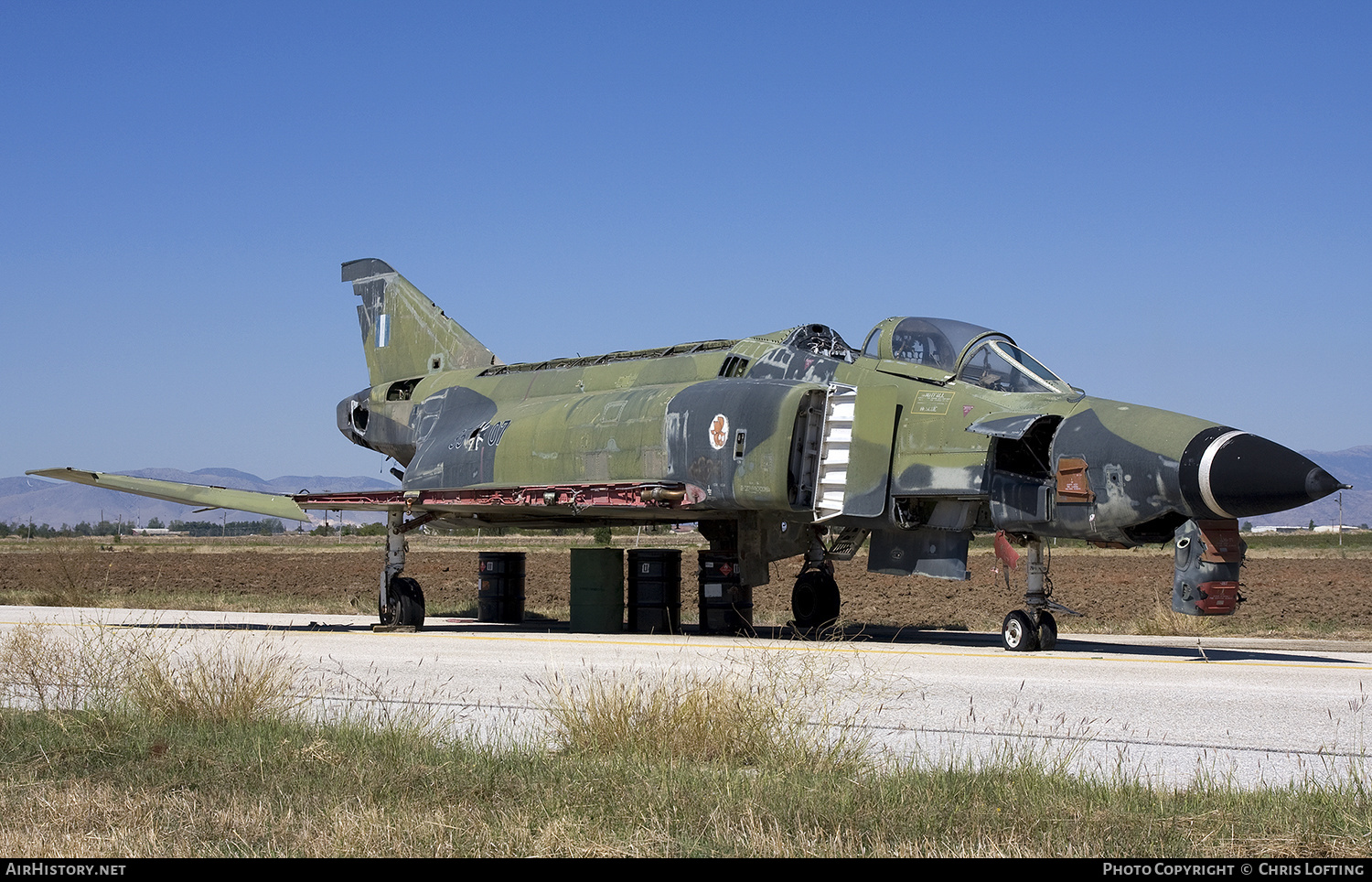 Aircraft Photo of 3507 | McDonnell Douglas RF-4E Phantom II | Greece - Air Force | AirHistory.net #319885