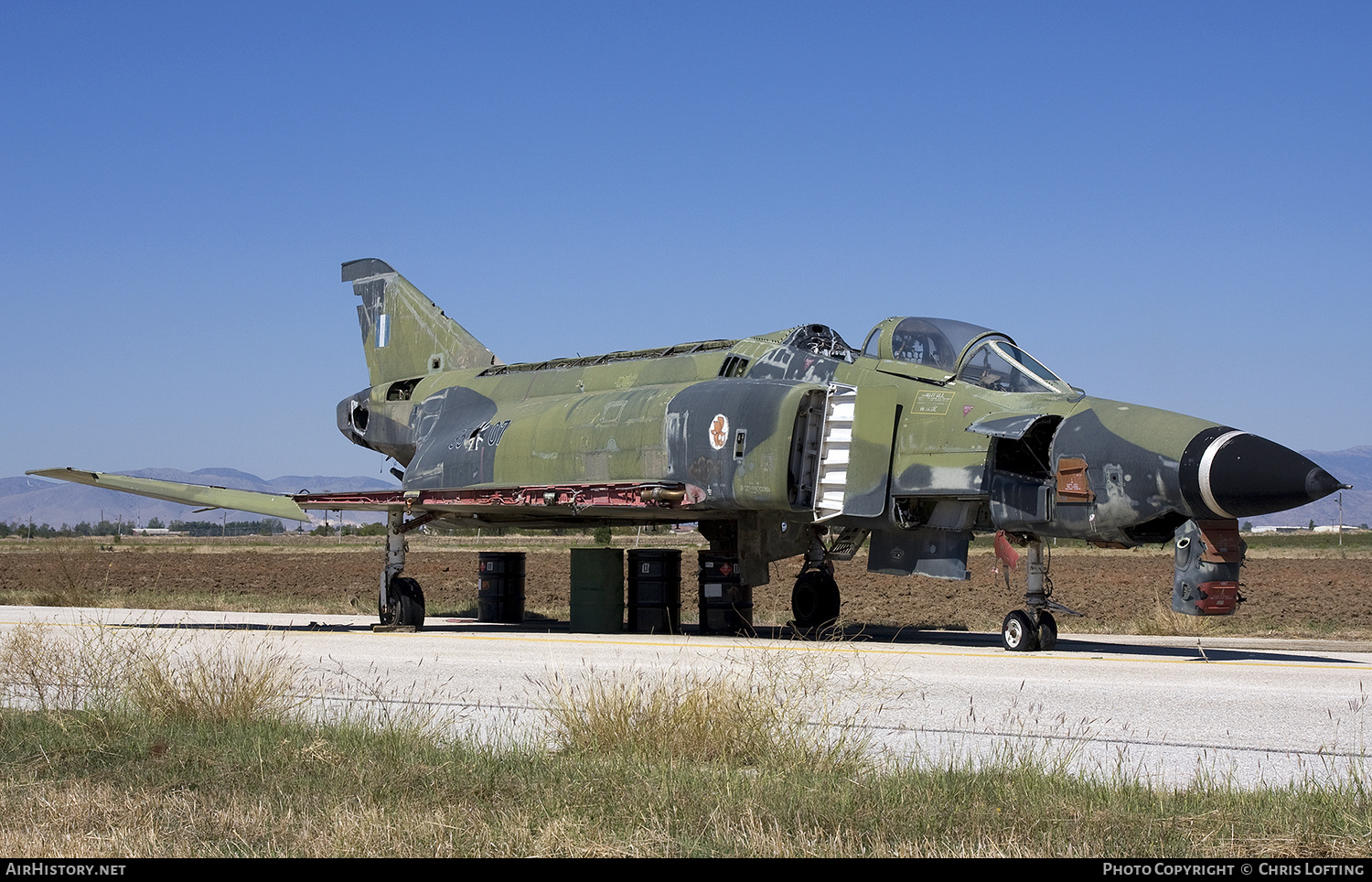 Aircraft Photo of 3507 | McDonnell Douglas RF-4E Phantom II | Greece - Air Force | AirHistory.net #319885