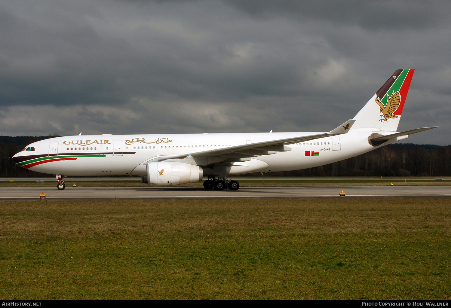 Aircraft Photo of A4O-KB | Airbus A330-243 | Gulf Air | AirHistory.net #319907