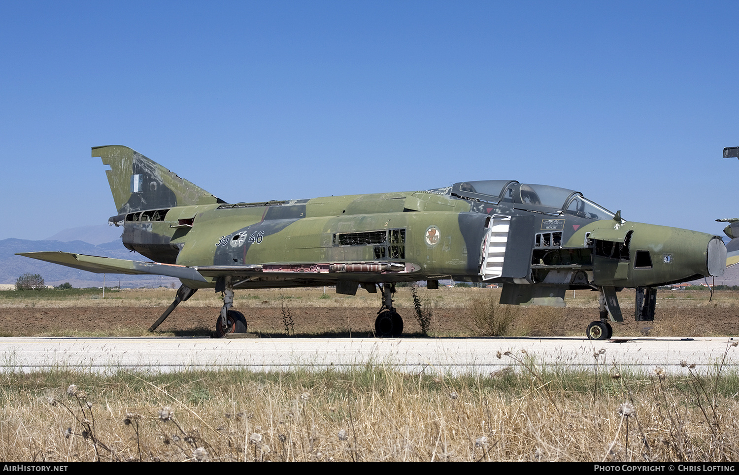 Aircraft Photo of 3546 | McDonnell Douglas RF-4E Phantom II | Greece - Air Force | AirHistory.net #319917