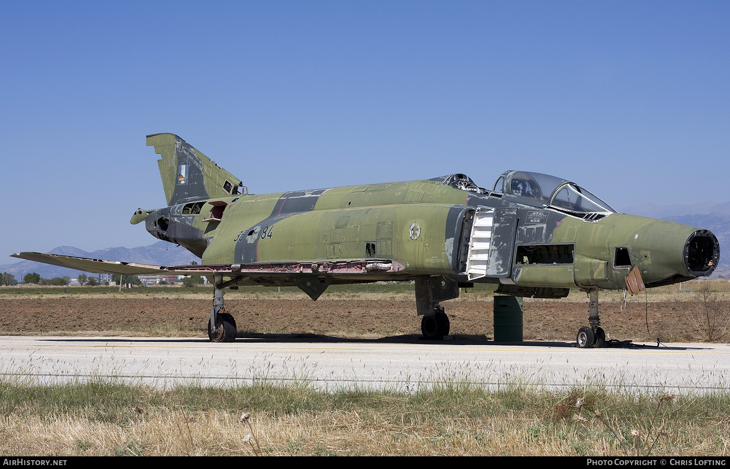 Aircraft Photo of 3584 | McDonnell Douglas RF-4E Phantom II | Greece - Air Force | AirHistory.net #319920