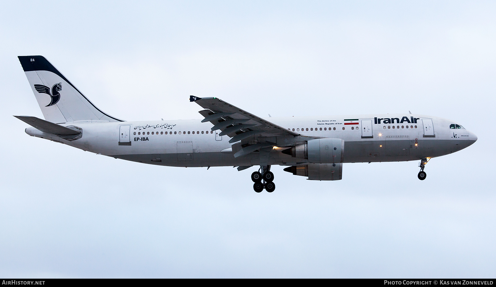 Aircraft Photo of EP-IBA | Airbus A300B4-605R | Iran Air | AirHistory.net #319924
