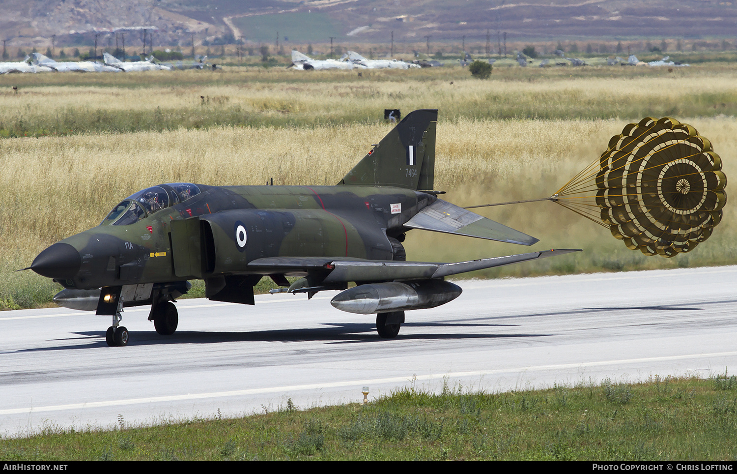 Aircraft Photo of 7464 | McDonnell Douglas RF-4E Phantom II | Greece - Air Force | AirHistory.net #319935