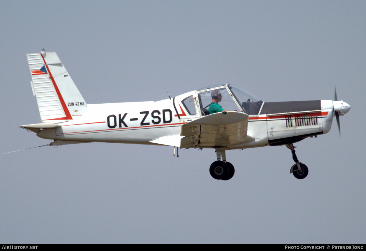 Aircraft Photo of OK-ZSD | Zlin Z-42MU | AirHistory.net #319936