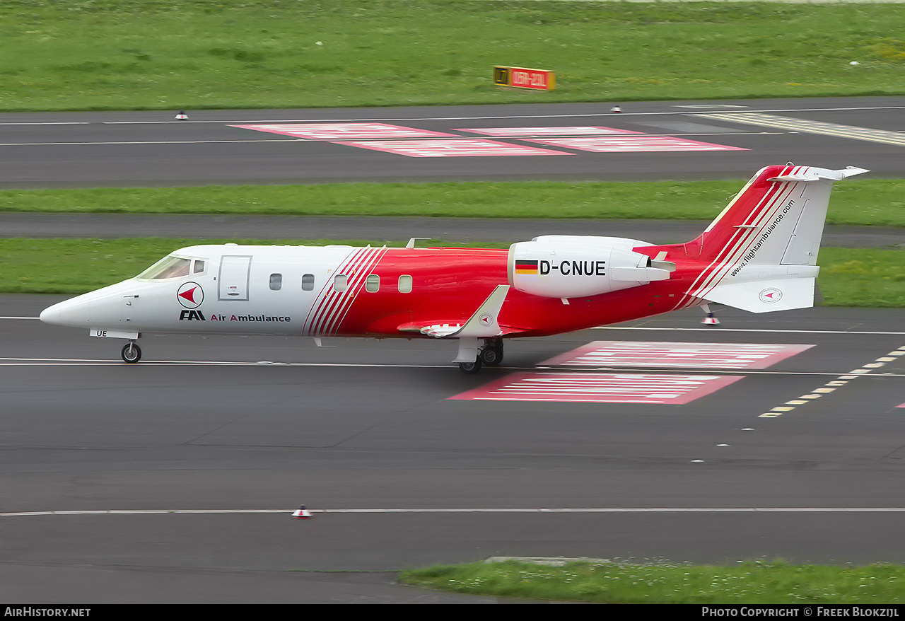 Aircraft Photo of D-CNUE | Learjet 60 | FAI Ambulance | AirHistory.net #319952