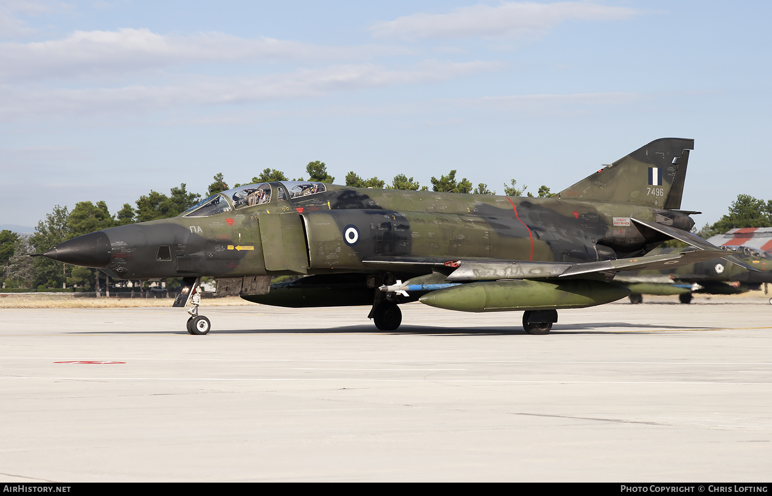 Aircraft Photo of 7496 | McDonnell Douglas RF-4E Phantom II | Greece - Air Force | AirHistory.net #319958