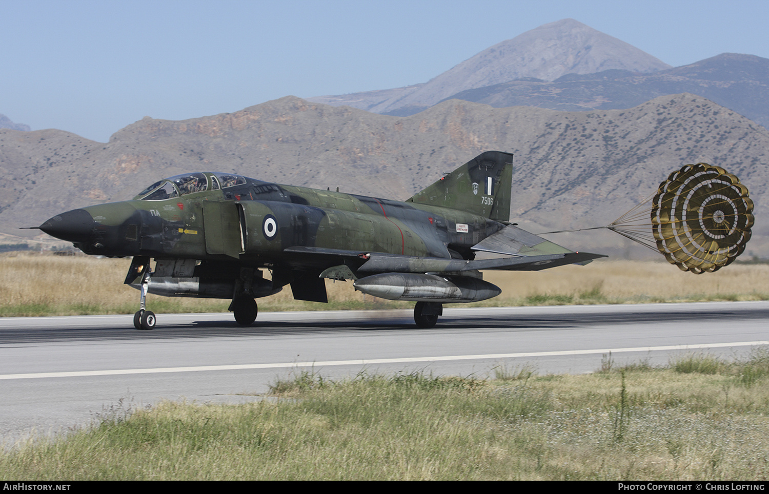 Aircraft Photo of 7506 | McDonnell Douglas RF-4E Phantom II | Greece - Air Force | AirHistory.net #319962
