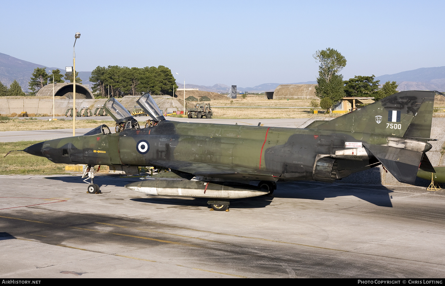 Aircraft Photo of 7500 | McDonnell Douglas RF-4E Phantom II | Greece - Air Force | AirHistory.net #319964