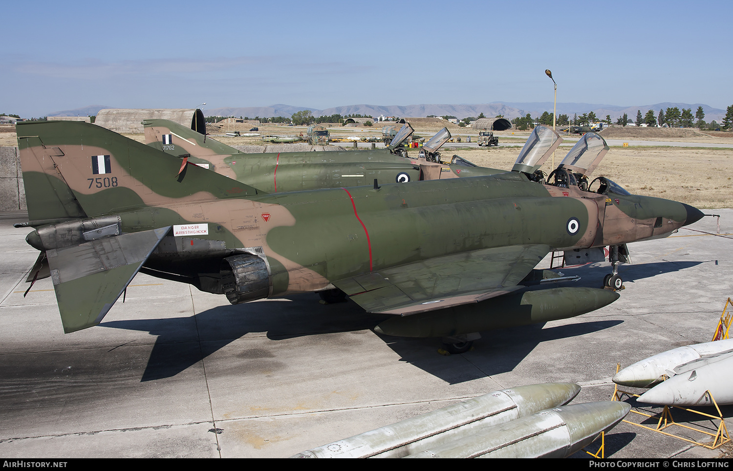 Aircraft Photo of 7508 | McDonnell Douglas RF-4E Phantom II | Greece - Air Force | AirHistory.net #319966