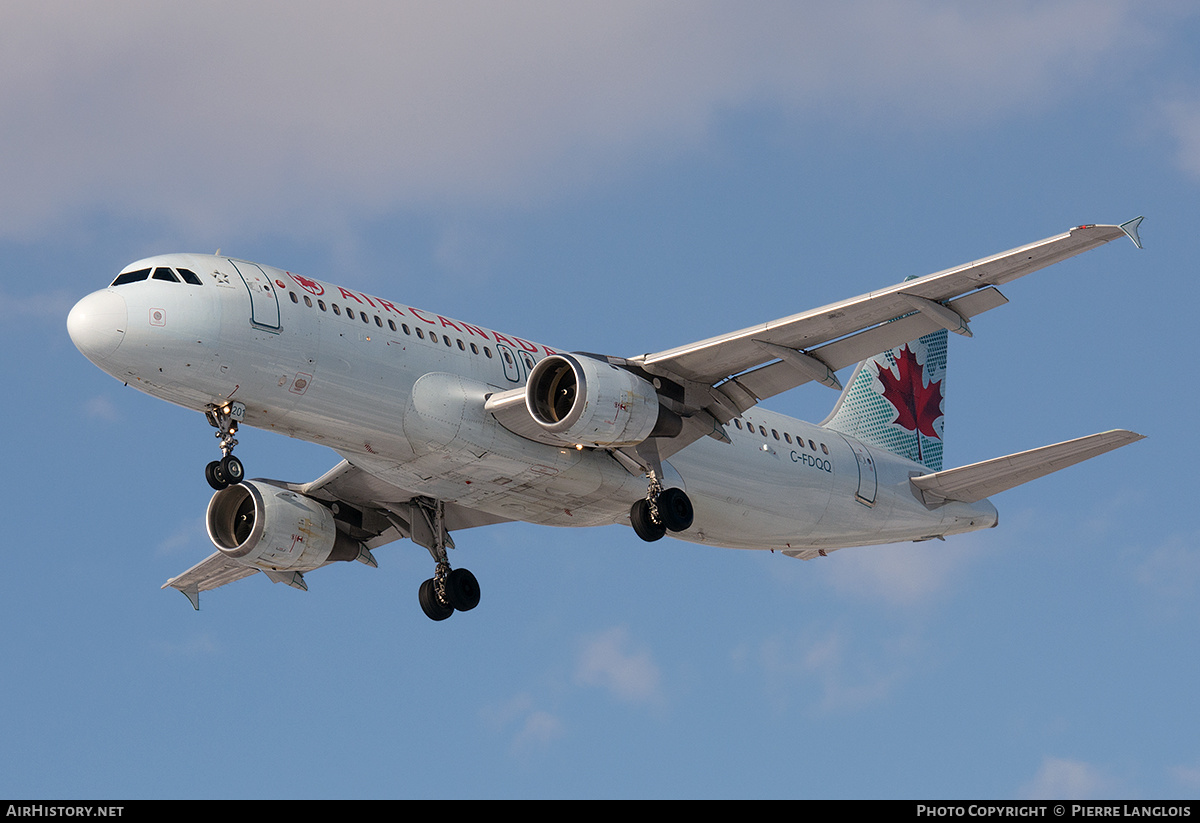 Aircraft Photo of C-FDQQ | Airbus A320-211 | Air Canada | AirHistory.net #319972