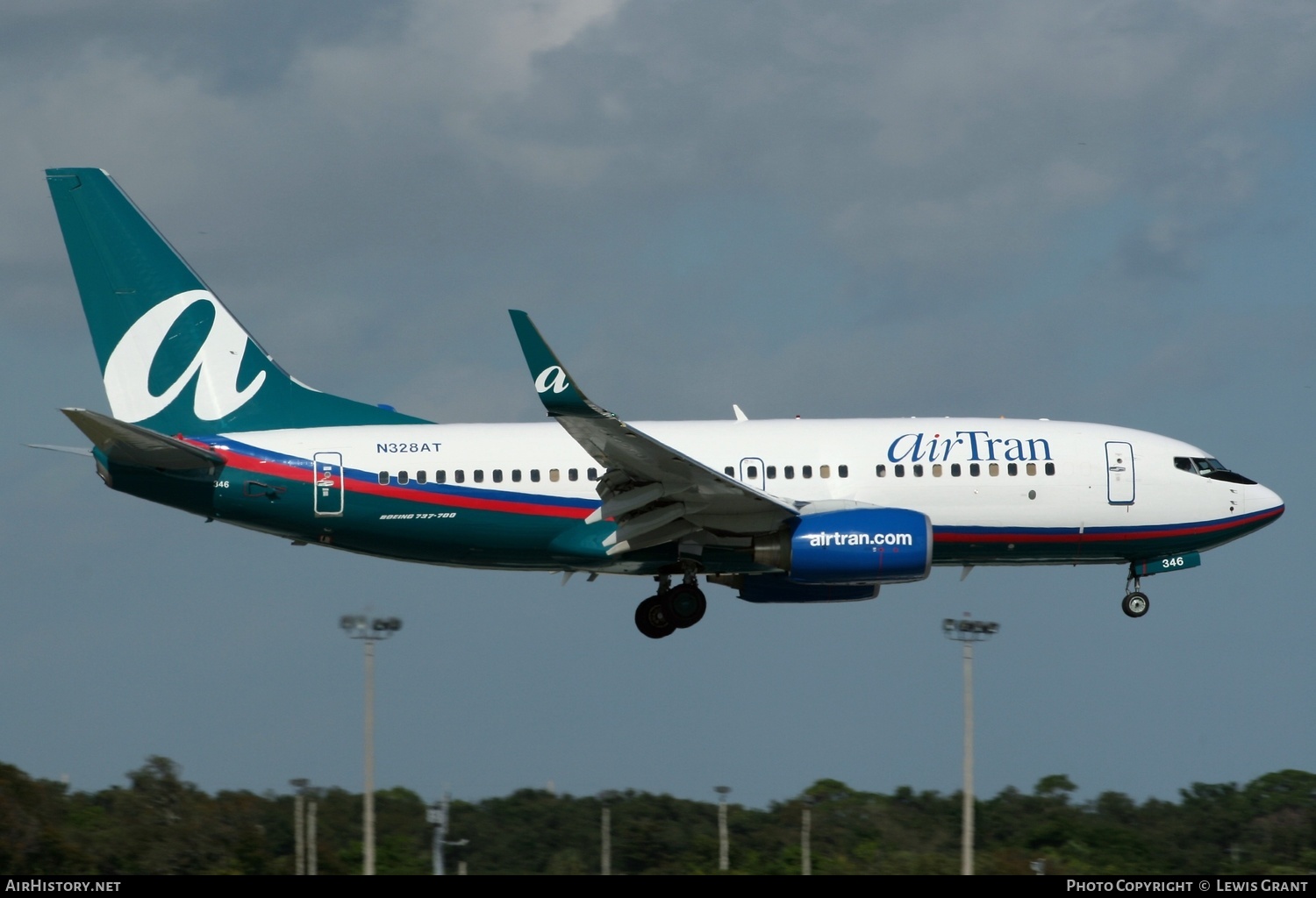 Aircraft Photo of N328AT | Boeing 737-7BD | AirTran | AirHistory.net #319990