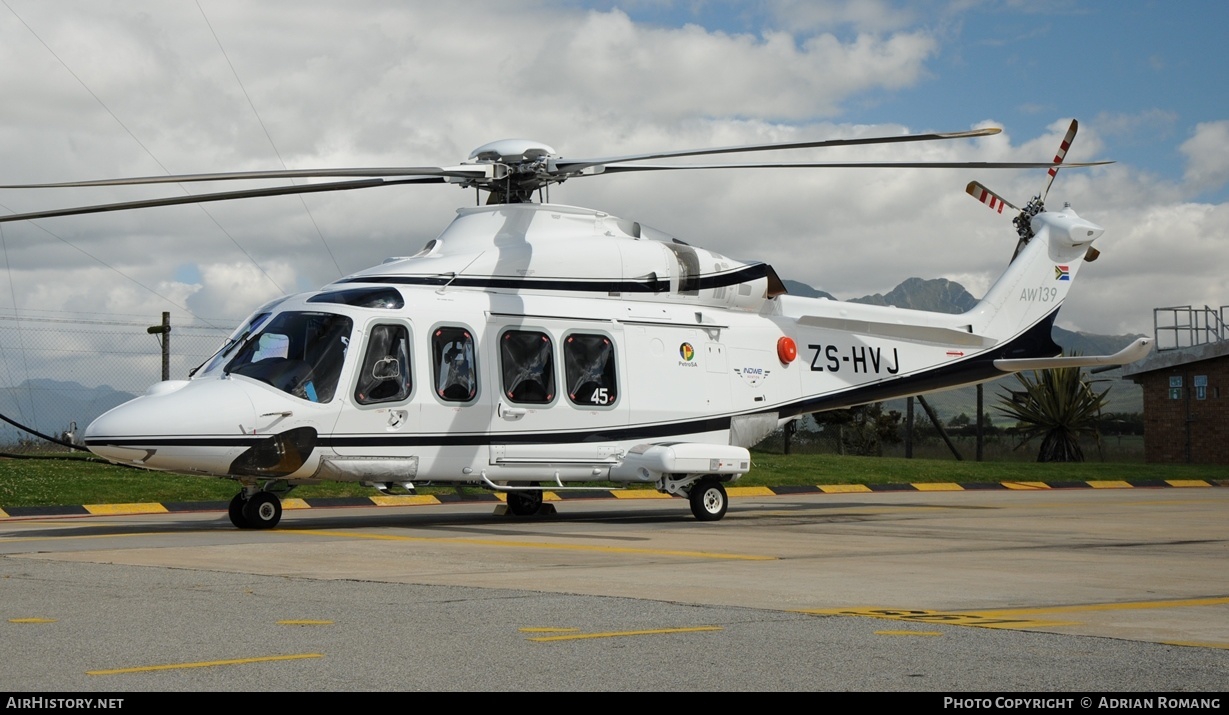 Aircraft Photo of ZS-HVJ | AgustaWestland AW-139 | THG - Titan Helicopter Group | AirHistory.net #319992