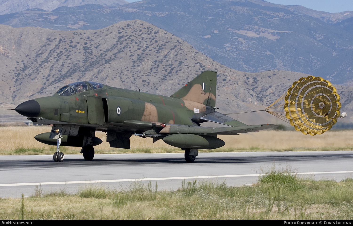 Aircraft Photo of 7508 | McDonnell Douglas RF-4E Phantom II | Greece - Air Force | AirHistory.net #320001