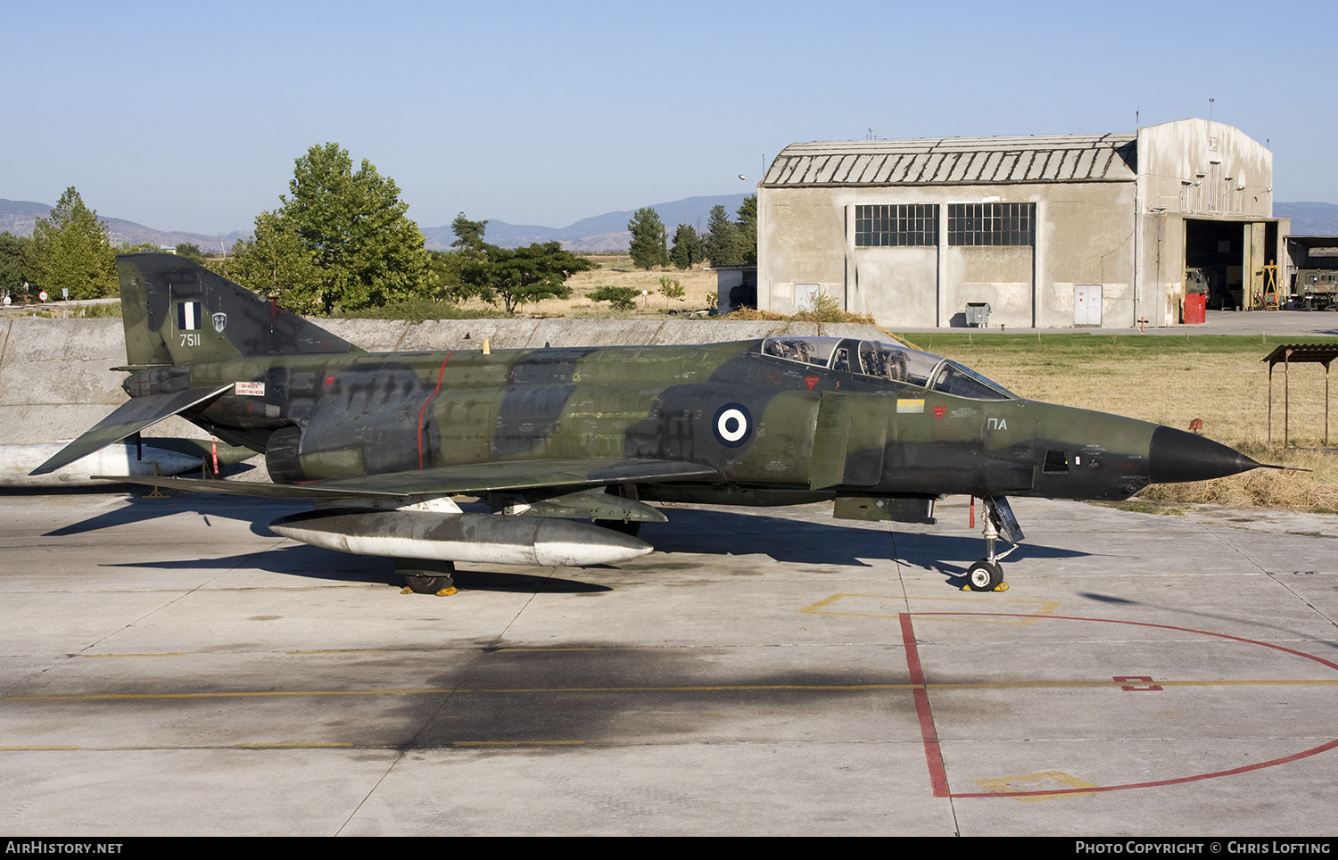 Aircraft Photo of 7511 | McDonnell Douglas RF-4E Phantom II | Greece - Air Force | AirHistory.net #320003