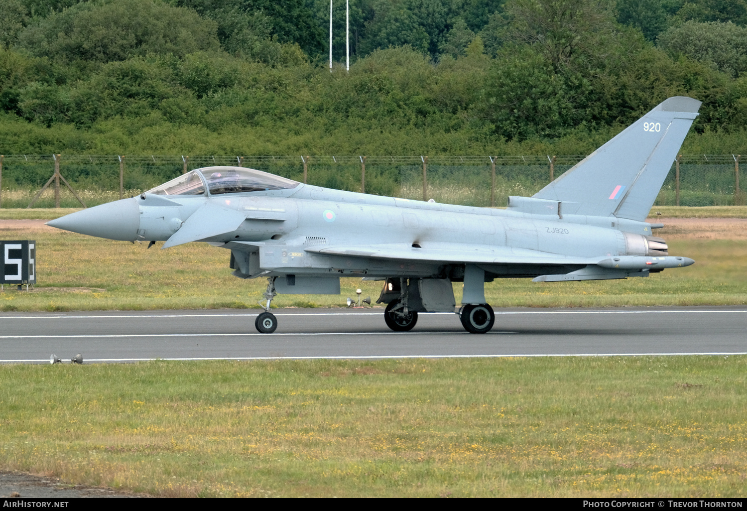 Aircraft Photo of ZJ920 | Eurofighter EF-2000 Typhoon FGR4 | UK - Air Force | AirHistory.net #320013