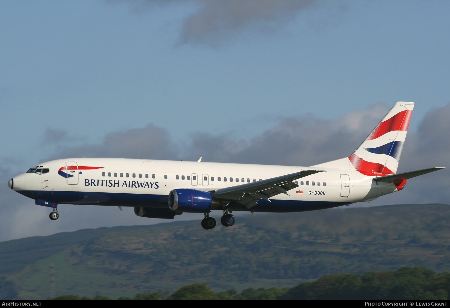 Aircraft Photo of G-DOCN | Boeing 737-436 | British Airways | AirHistory.net #320021