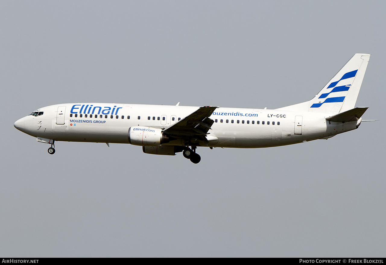 Aircraft Photo of LY-CGC | Boeing 737-4Y0 | Ellinair | AirHistory.net #320027