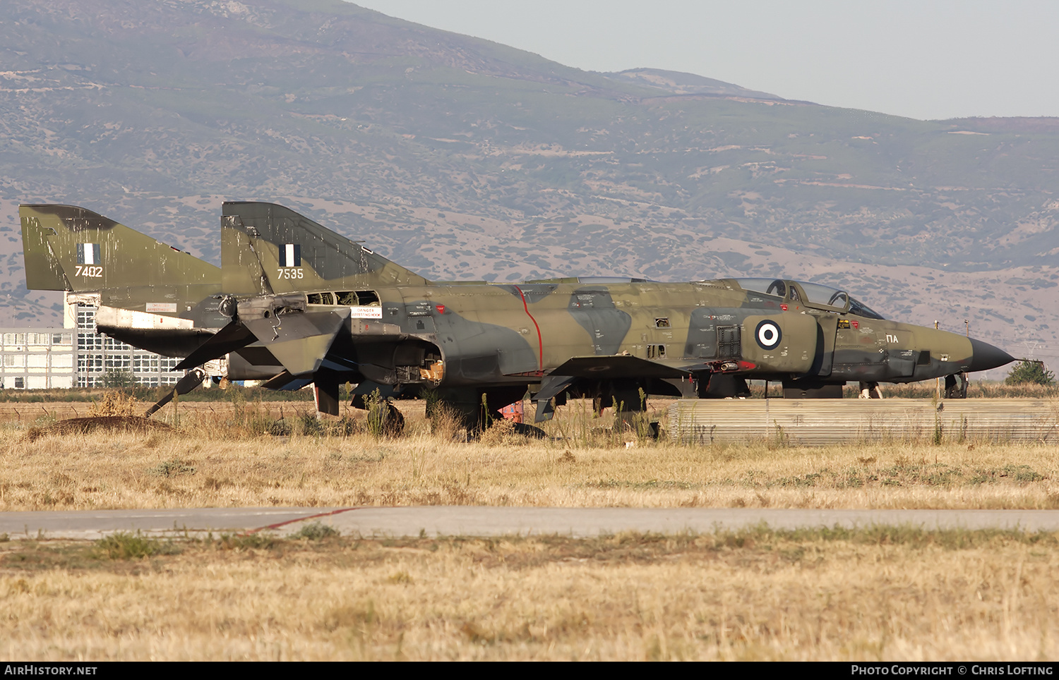 Aircraft Photo of 7535 | McDonnell Douglas RF-4E Phantom II | Greece - Air Force | AirHistory.net #320031