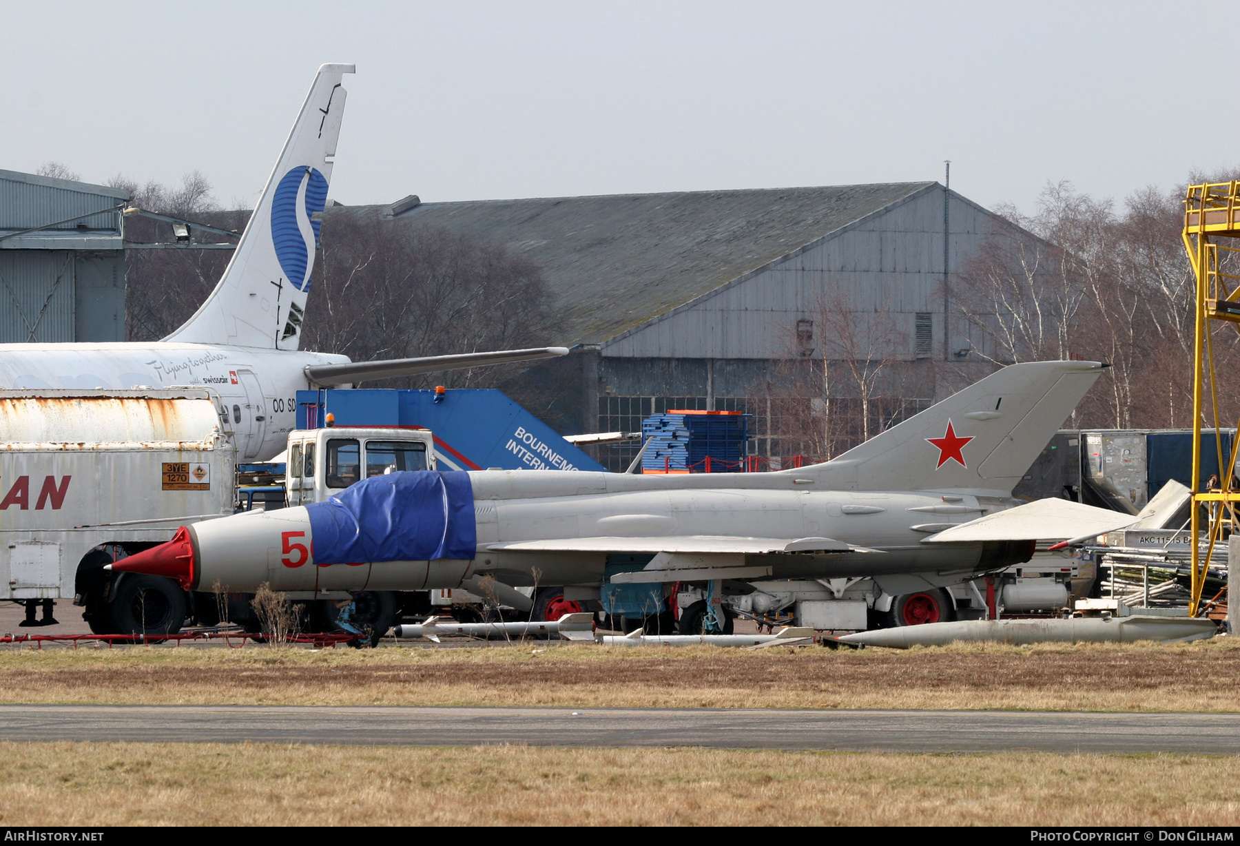 Aircraft Photo of G-BRAM / 503 | Mikoyan-Gurevich MiG-21PF | Soviet Union - Air Force | AirHistory.net #320056