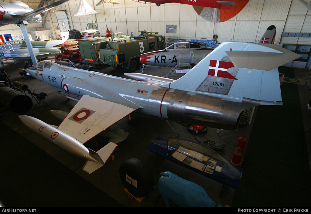 Aircraft Photo of R-851 | Lockheed CF-104 Starfighter | Denmark - Air Force | AirHistory.net #320059