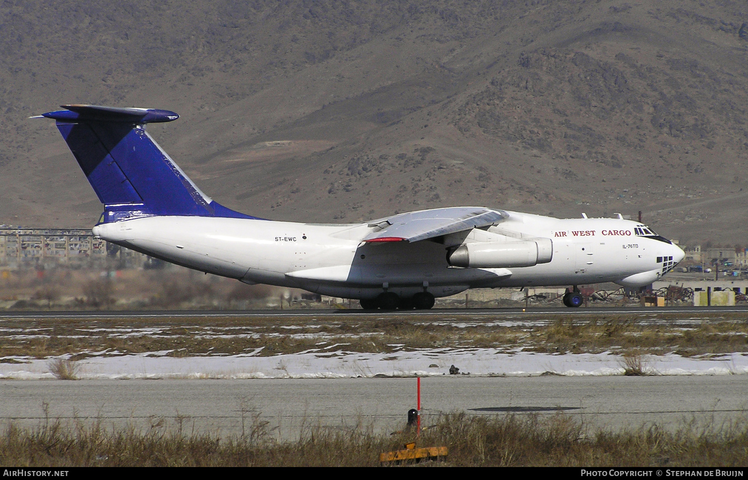 Aircraft Photo of ST-EWC | Ilyushin Il-76TD | Air West | AirHistory.net #320062