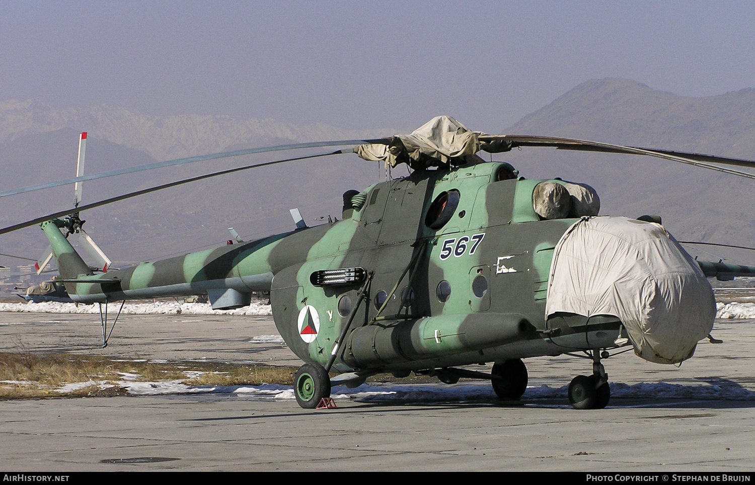 Aircraft Photo of 567 | Mil Mi-8MT | Afghanistan - Air Force | AirHistory.net #320064