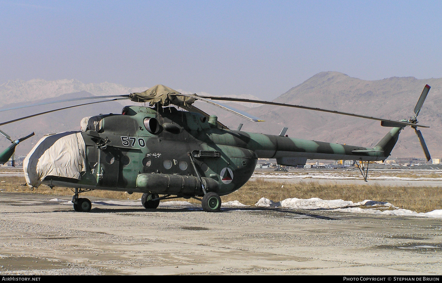 Aircraft Photo of 570 | Mil Mi-8MTV | Afghanistan - Air Force | AirHistory.net #320067