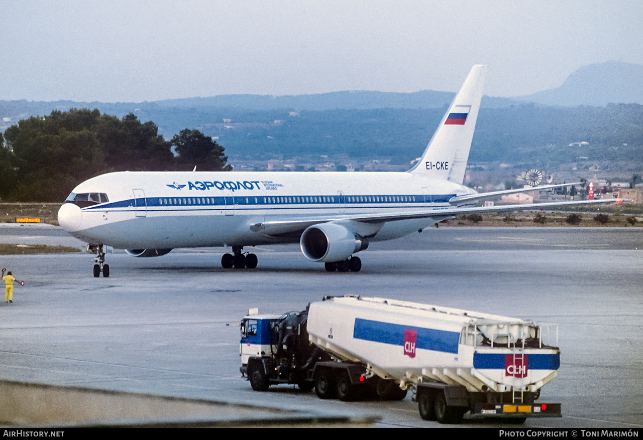 Aircraft Photo of EI-CKE | Boeing 767-3Y0/ER | Aeroflot - Russian International Airlines | AirHistory.net #320068