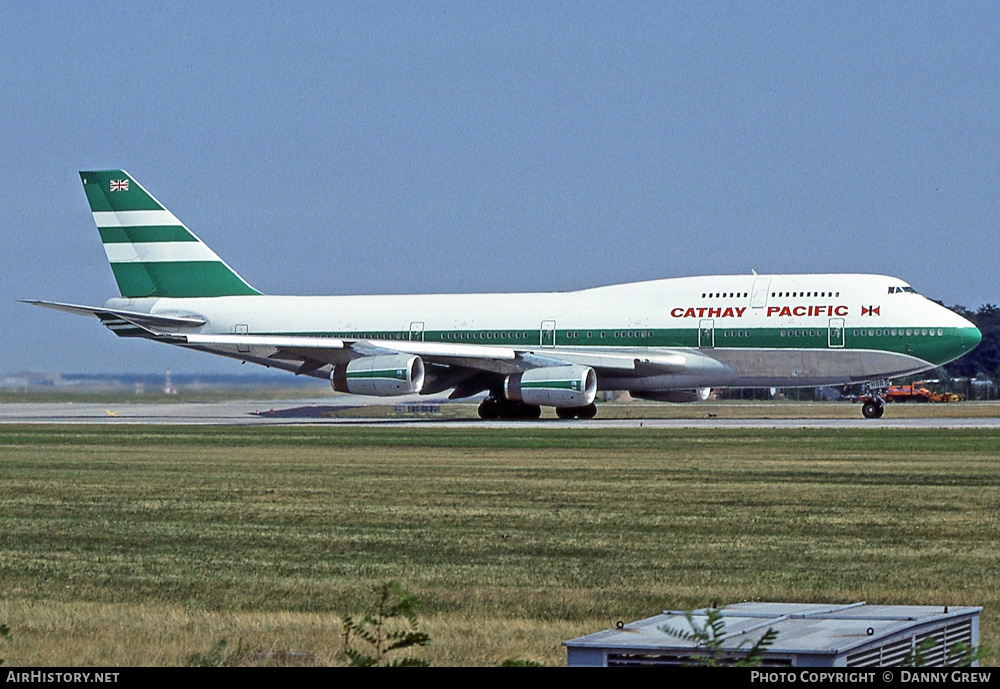 Aircraft Photo of VR-HOR | Boeing 747-467 | Cathay Pacific Airways | AirHistory.net #320069