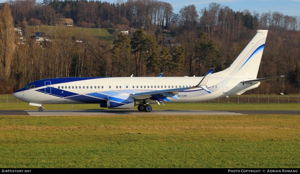 Aircraft Photo of N737M | Boeing 737-8EQ BBJ2 | AirHistory.net #320072