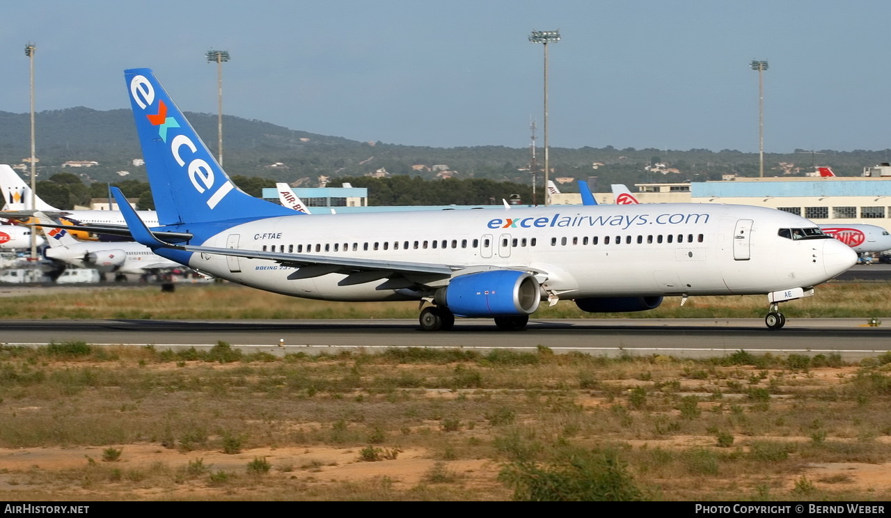 Aircraft Photo of C-FTAE | Boeing 737-8Q8 | Excel Airways | AirHistory.net #320080