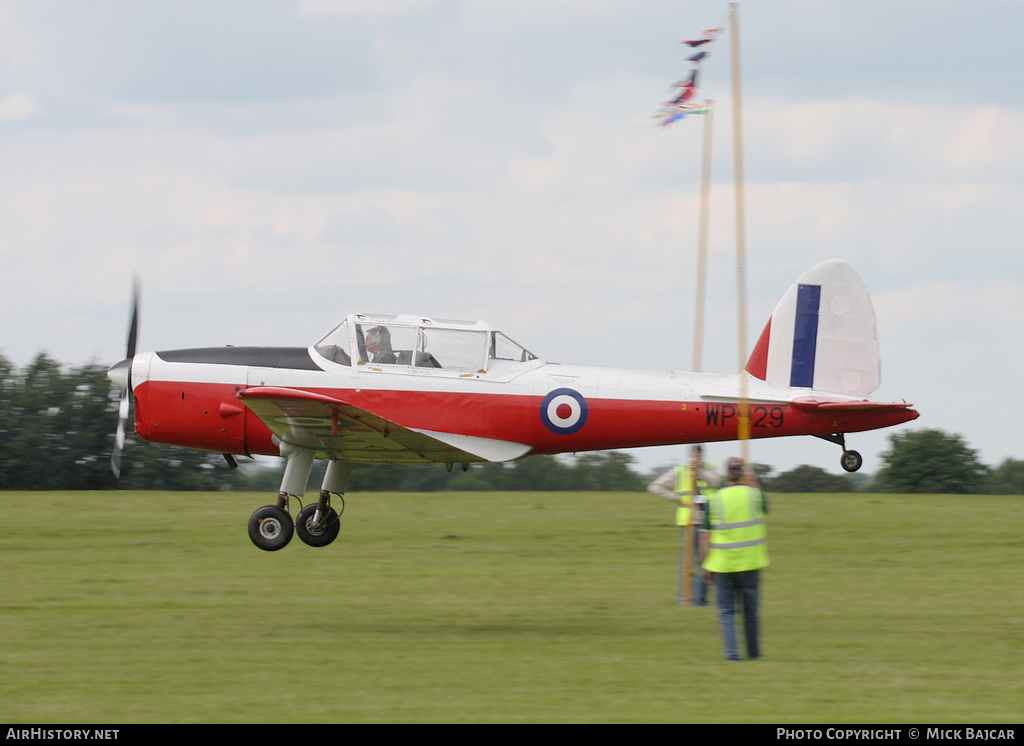 Aircraft Photo of G-BXCV / WP929 | De Havilland DHC-1 Chipmunk Mk22 | UK - Air Force | AirHistory.net #320082