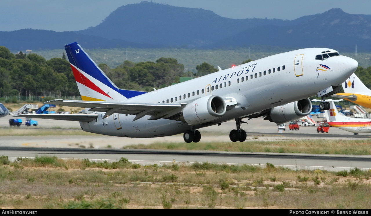Aircraft Photo of F-GIXF | Boeing 737-3B3(QC) | Europe Airpost | AirHistory.net #320085