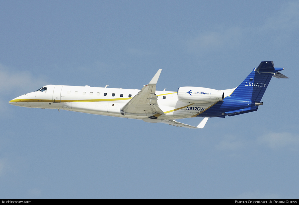 Aircraft Photo of N912CW | Embraer Legacy 600 (EMB-135BJ) | AirHistory.net #320087