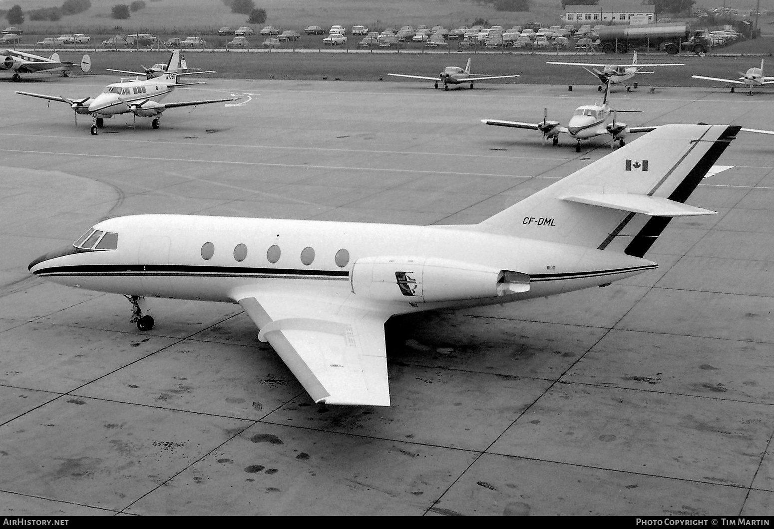 Aircraft Photo of CF-DML | Dassault Falcon 20C | AirHistory.net #320101