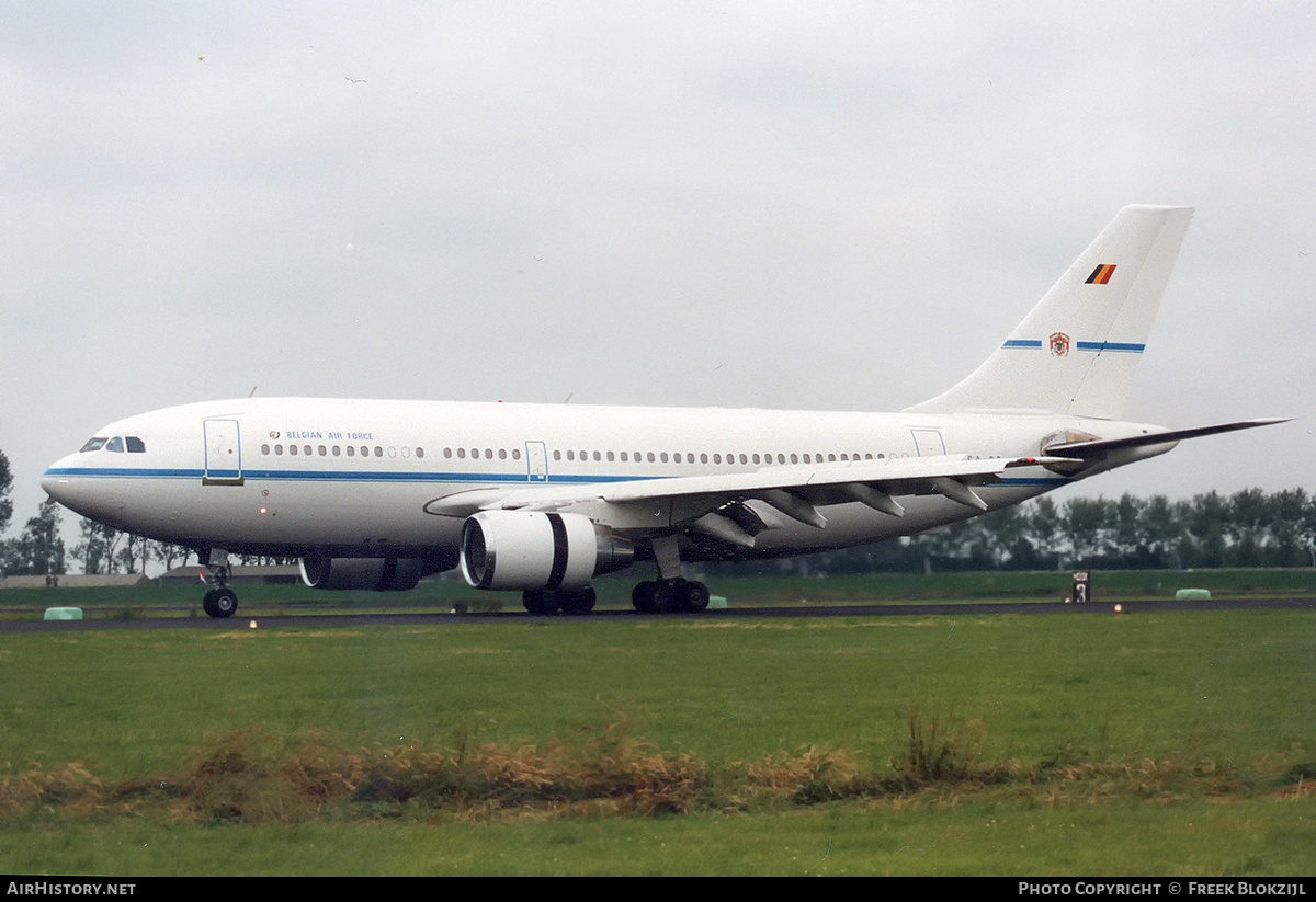 Aircraft Photo of CA-02 | Airbus A310-222 | Belgium - Air Force | AirHistory.net #320110
