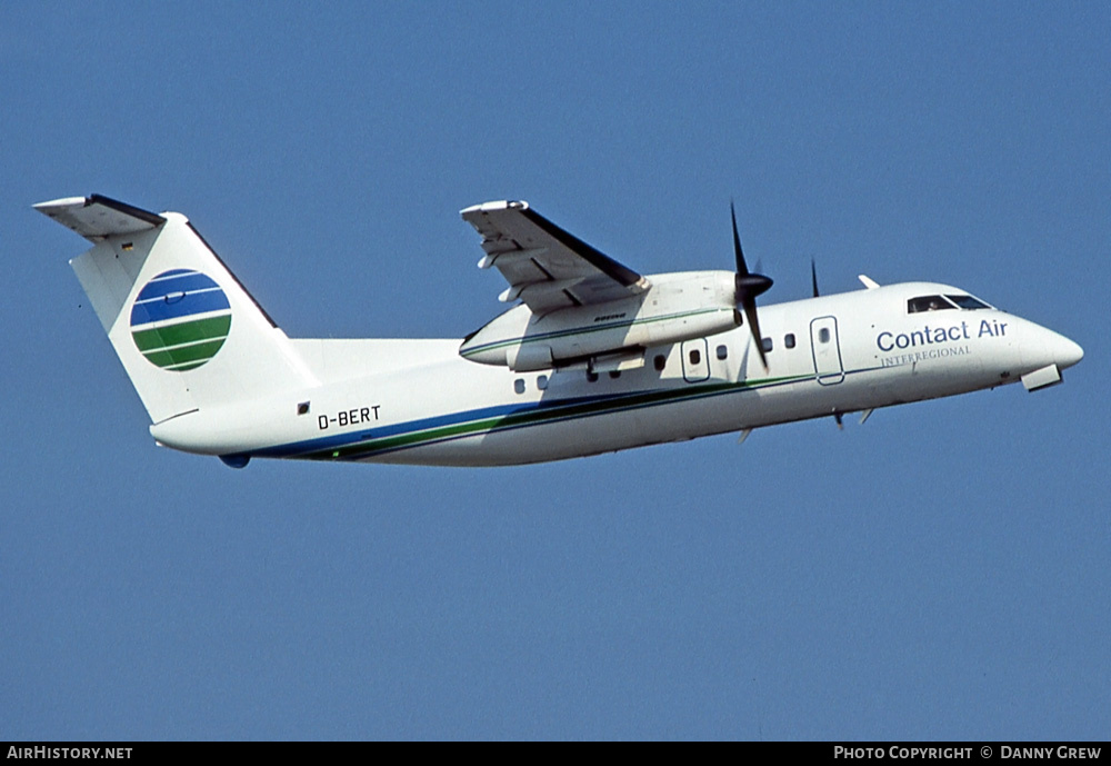 Aircraft Photo of D-BERT | De Havilland Canada DHC-8-103 Dash 8 | Contact Air Interregional | AirHistory.net #320111